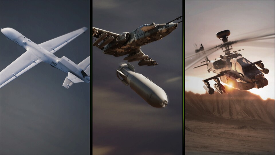 Das Starterpaket in der MW2-Beta: UAV, SAE-Bomber und Chopper Gunner.