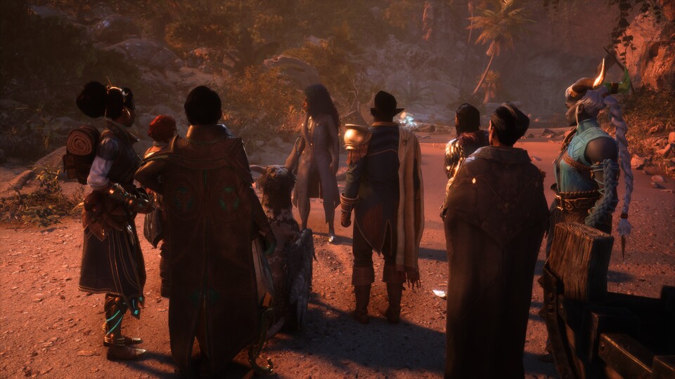 Die Schleierwacht macht sich für den Sturm auf die Götterfestung bereit.