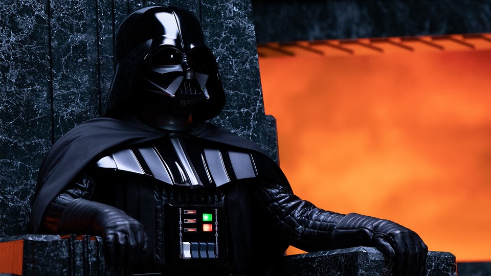Darth Vader, hier zu sehen, aber nicht zu hören. Ihr könnt euch seine Stimme aber bestimmt vorstellen. (Bildquelle: DisneyLucasfilm)