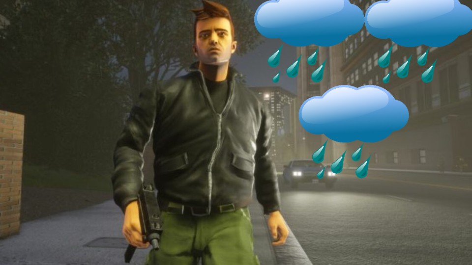 Bei Unwetter in der GTA Trilogy hilft kein Regenschirm. Stattdessen solltet ihr auf Mods oder Cheats zurückgreifen.