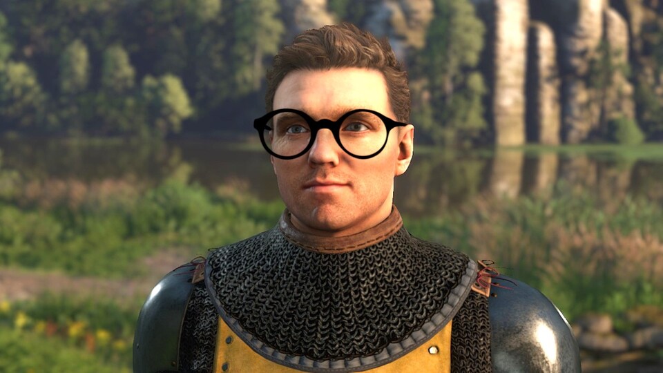 Okay, diese exakte Brillenform kam erst viele hundert Jahre nach Heinrich in Mode.