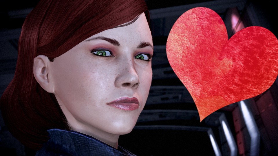 Commander Shepard versteht nicht nur was von Weltenrettung, sondern auch von Liebe.