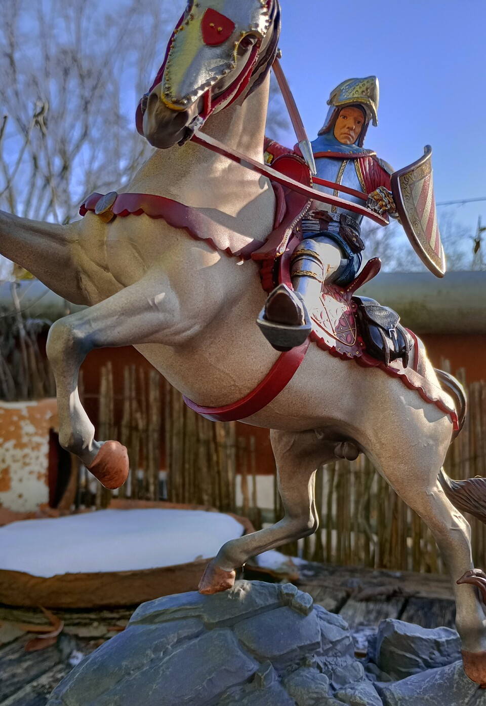 Die Figur ist sehr detailgetreu.