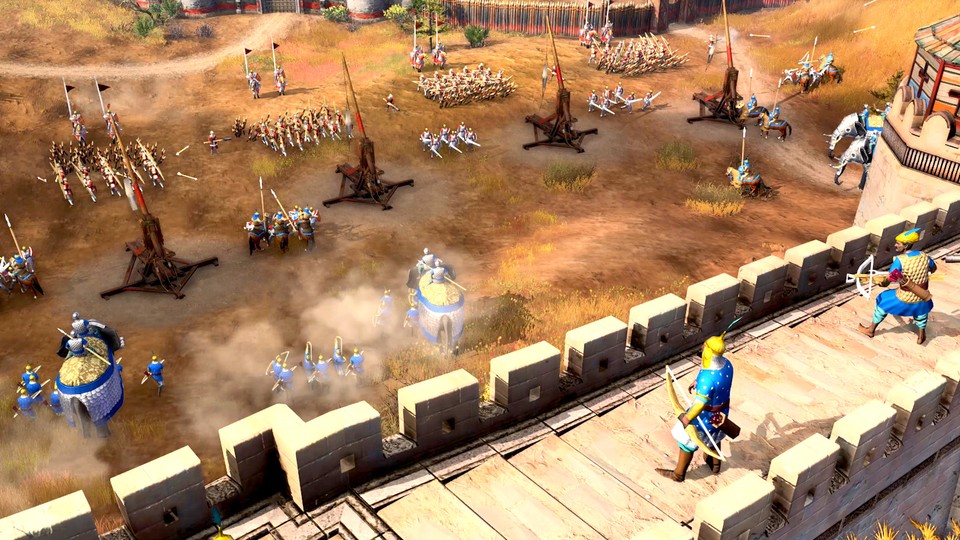 Für die große Preview zu Age of Empires 4 sahen wir vor allen anderen eine ausführliche Gameplay-Präsentation und konnte über eine Stunde mit den Entwicklern sprechen. Bei GameStar Plus gibt' alle Infos über die monumentale Rückkehr der Echtzeitstrategie!