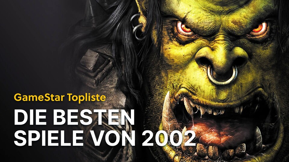 Warcraft 3 erschien 2002 - und nicht nur das! Auch Elder Scrolls und GTA haben beim Kampf um den Titel »Bestes Spiel 2002« in unserer Top-Liste ein Wörtchen mitzuredee.