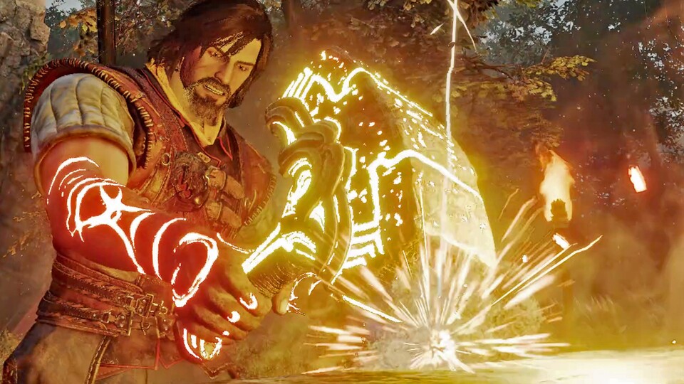 Blades of Fire: Nach dem Kämpfen schmieden wir uns einen neuen Speer namens Piekstar