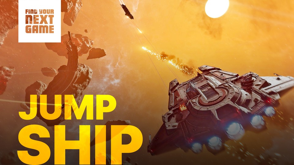Our big debut in Find Your Next Game: Jump Ship will thrill sci-fi fans with its spaceships.  GameStar has already done a test...