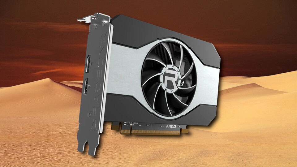 Bei Testern ungeliebt, aber dafür die günstigste aktuelle Grafikkarte: AMDs Radeon RX 6500 XT.
