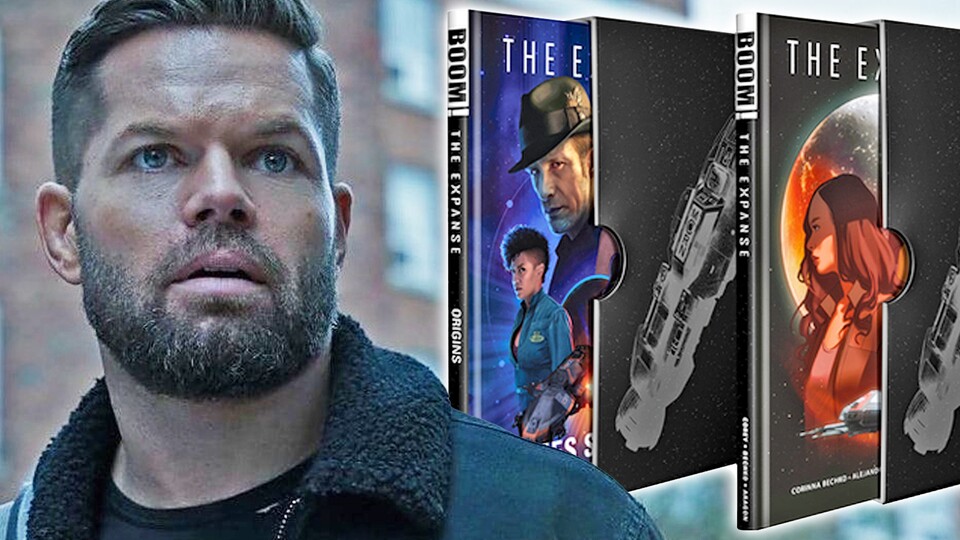 Neben den ursprünglichen Buchautoren James Sa Corey schreibt Anos -Schauspieler auch Amos -Schauspieler Wes Chatham. Jetzt gibt es für den Graphic Novel einen großen Kickstarter -Erfolg. (Bilder: Boom Studios! Amazon)