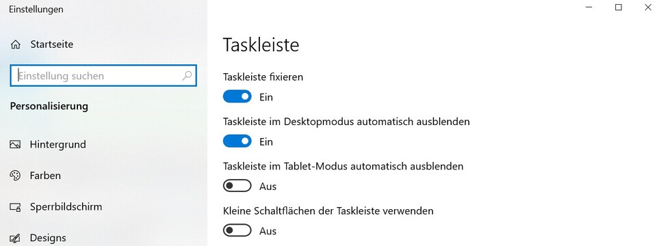 Eine für den Desktop gänzlich irrelevante Option im Windows-Taskmenü hat mir bei meinem Problem geholfen.