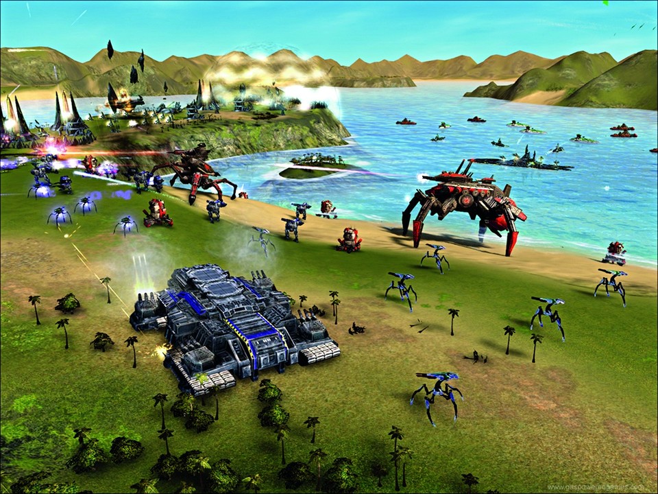 In Supreme Commander müssen KI-Generäle 250 Einheiten und riesige Schlachtfelder überwachen.