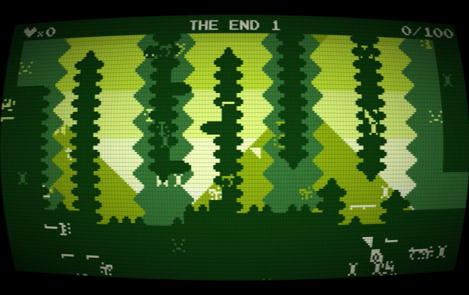 Durch in der Landschaft versteckte Spielmodule lassen sich Bonusspiele freischalten, die das Kerngameplay in ein Retro-Gewand stecken und etwas variieren.
