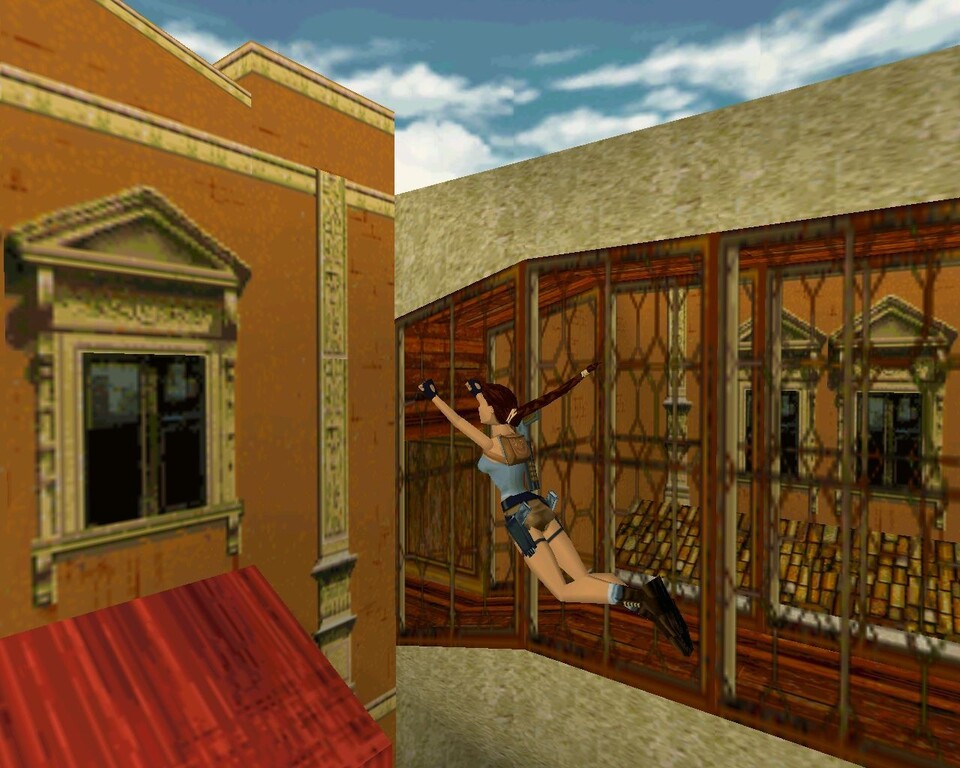 Legendär: das Venedig- Level in Tomb Raider 2.
