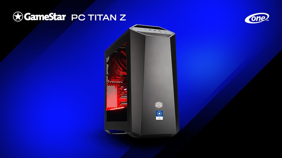 Der ONE GameStar-PC Titan Z ist absoluter Supercomputer und erzeugt ein Spiele-Erlebnis ohne Abstriche.