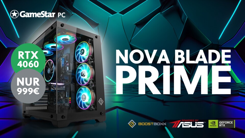 Unser neuer Nova Prime sieht schick aus und bietet euch tolle Performance zum Schnäppchenpreis.