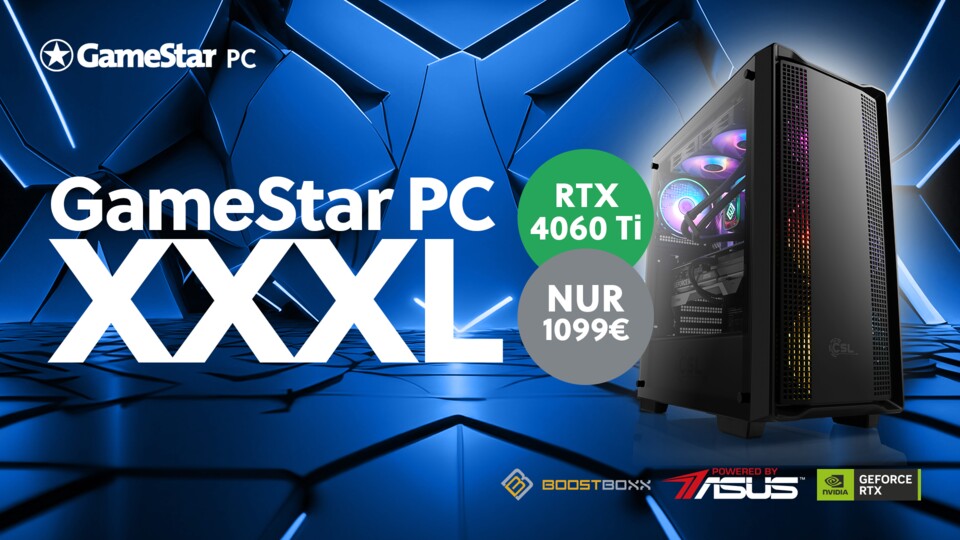 Der GameStar PC XXXL ist aufgrund der sehr guten Leistung zum günstigen Preis ein Dauerbrenner bei uns.