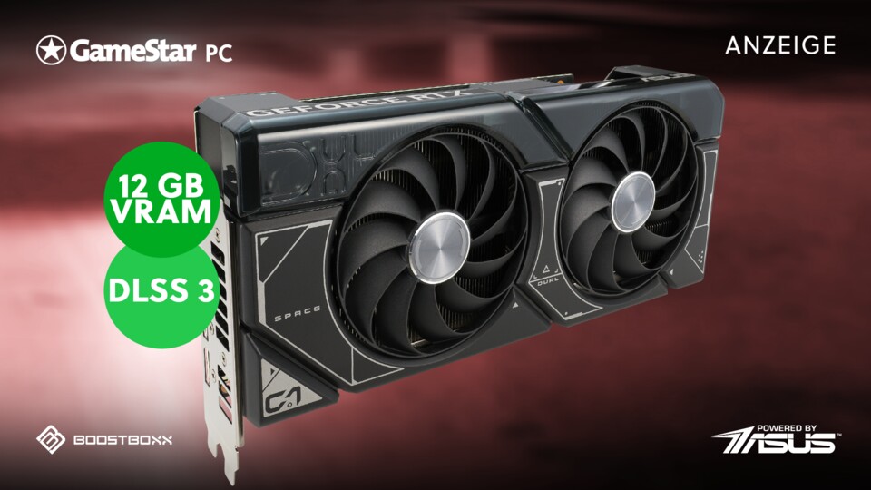 Mit der starken RTX 4070 meistert der PC WQHD-Gaming, doch auch 4K funktioniert bedingt bei einigen Titeln.