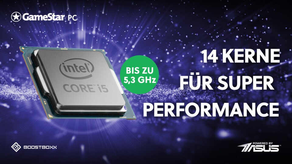 Ganze sechs Performance-Cores und acht Energieeffizienz-Kerne haben mehr als genug Leistung für alle aktuellen und bevorstehenden Top-Games.