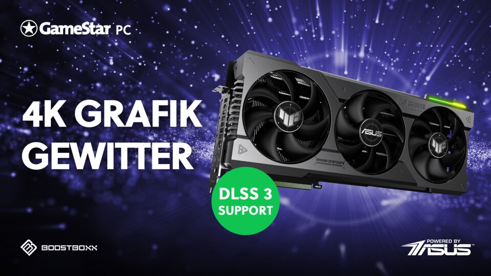 UHD-Power für den Donner. Dank der RTX 4090 hat der Nova Blade Thunder so viel Leistung unter der Haube.