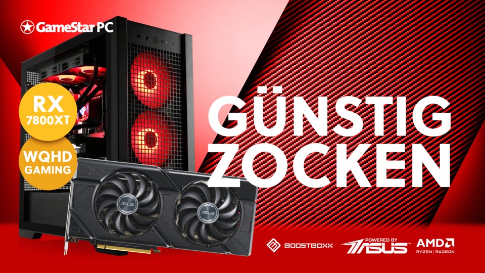 Wenn ihr mit WQHD völlig zufrieden seid, ist dieser Gaming-PC mit Radeon RX 7800XT die ideale Wahl für euch.