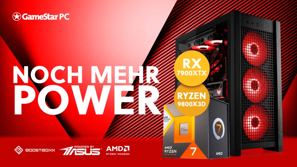 Mit dem Ryzen 7 9800X3D und der Radeon RX 7900XTX bekommt ihr noch ne fette Schippe mehr Gaming-Power für Monster Hunter Wilds und Co.