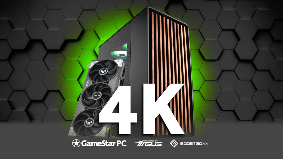 Dank der starken Rechenpower der High-End-Grafikkarten erlebt ihr 4K-Gaming mit gestochen scharfen Texturen.
