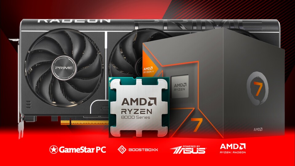 Die Kombi aus starkem Ryzen™-Prozessor und der brandneuen AMD Radeon™ RX 9070 ist ein Traum für WQHD-Gaming.