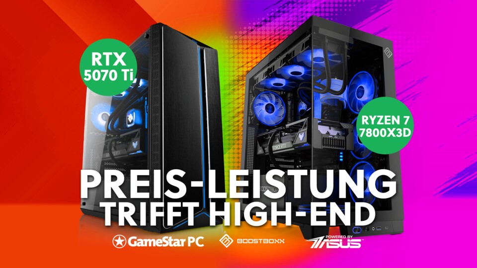 Unsere Gaming-PCs machen es vor: starke Preis-Leistung mit absoluten High-End-Gaming-Ambitionen