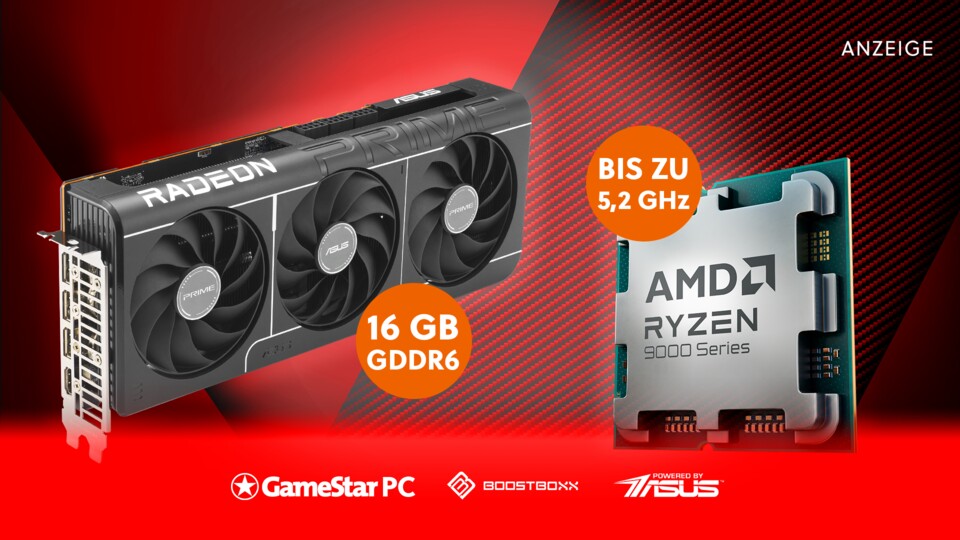 Mit der schnellsten Gaming-CPU und AMDs neuster Grafikkarte seid ihr auch für die Zukunft bestens gewappnet.