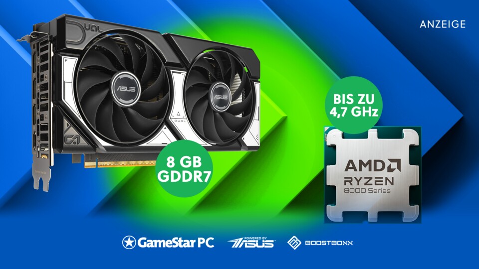 Mit der neuen RTX 5060 und dem Ryzen 5-Prozessor ist der Gaming-PC ein Traum für Sparfüchse und Einsteiger.