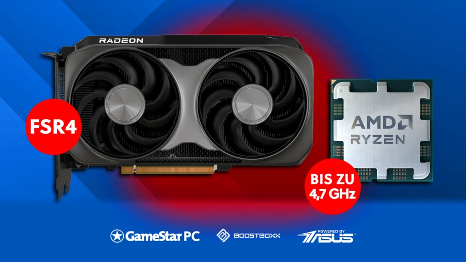 Günstige Gaming-Power dank starker Hardware im GameStar PC Alpha Pro. *abgebildete Grafikkarte beispielhaft