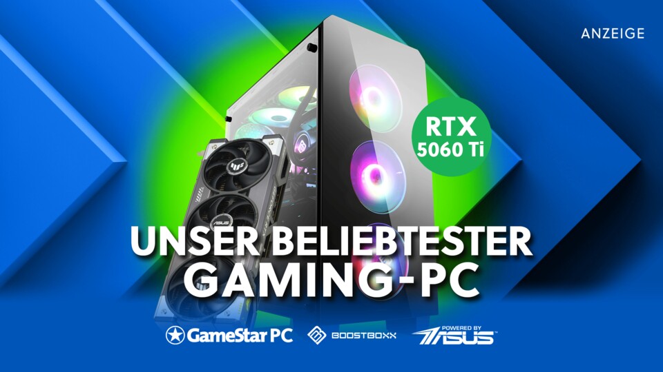 Günstig und zukunftssicher: Die 16 GB Grafikspeicher der RTX 5060 Ti machen den XXXL zum perfekten Preis-Leistungs-Rechner