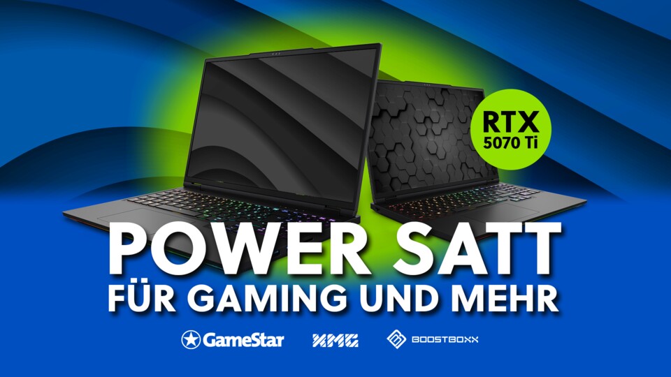 Mit ihren pfeilschnellen Intel, respektive AMD-Prozessoren und der GeForce RTX 5070 Ti Laptop sind unsere günstigsten TITAN und ELITE-Notebooks richtige Kraftpakete.