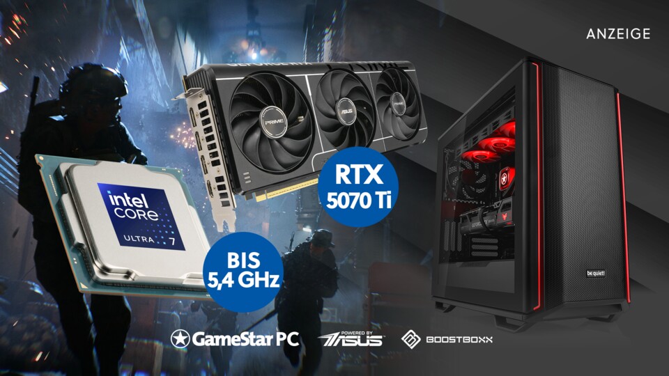 Im hochwertigen Gehäuse von be quiet! steckt absolute Top-Hardware für High-End-Gaming in WQHD und 4K.