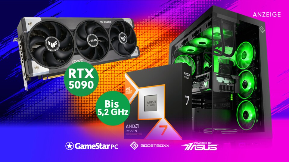 Für hohe Bilderwiederholraten in einer 4K-Auflösung braucht es die stärkste Hardware, die es gibt – Und die steckt im GameStar PC Neon Z.