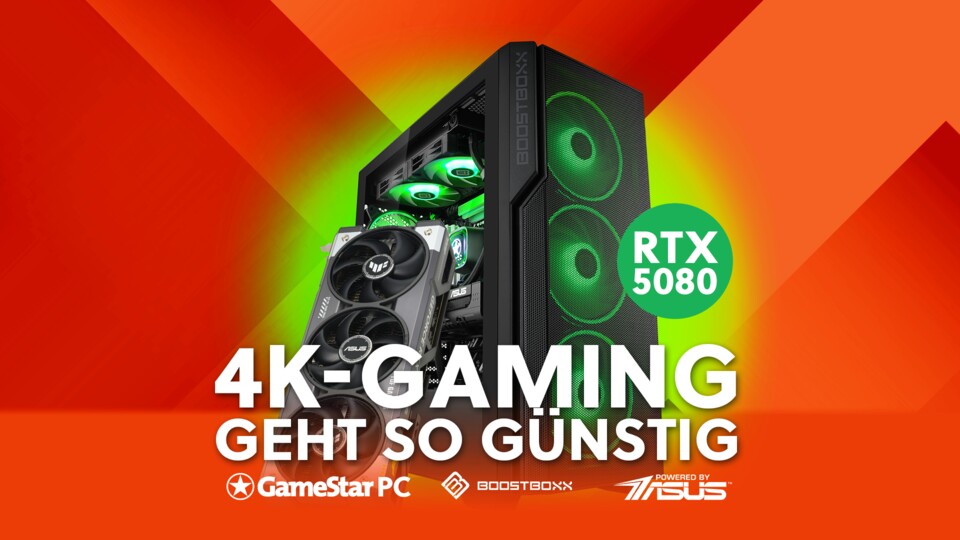 Mit der GeForce RTX 5080 und dem Ryzen 7 7800X3D gibt es nichts, was ihr nicht auf höchsten Settings spielen könntet.