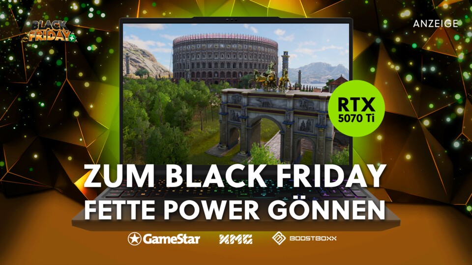 Grandiose Gaming-Performance im Aluminium-Case und jetzt auch noch im Black-Friday-Angebot.