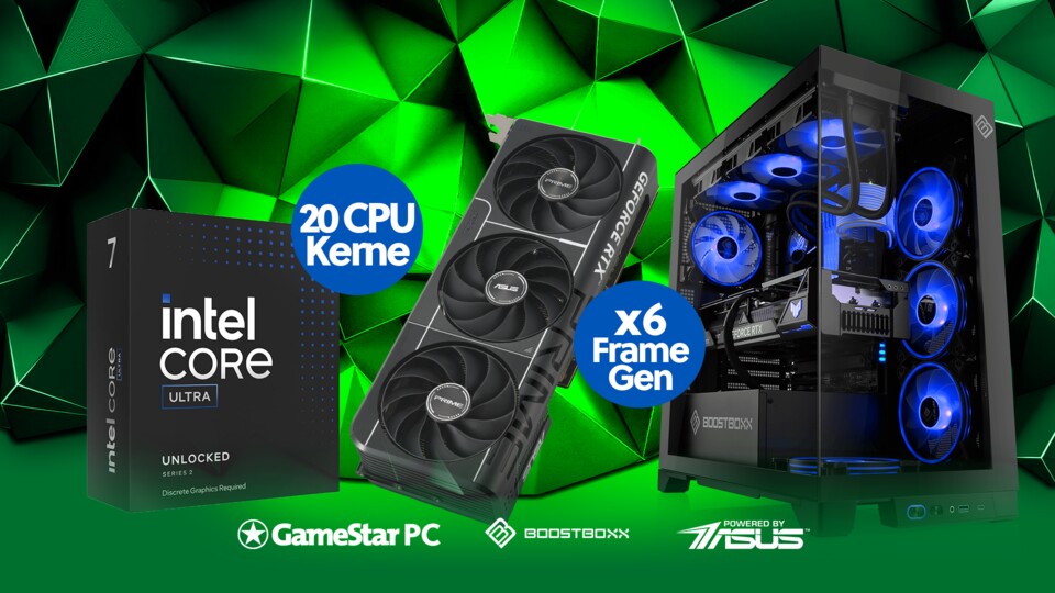 Dank des Intel Core Ultra 7 und einer starken 360mm-Wasserkühlung behält dieser PC auch unter Volllast einen kühlen Kopf.