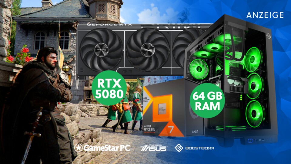 Entfesselt die volle Grafikpracht von Crimson Desert mit 4K-Power und massiven RAM-Reserven.