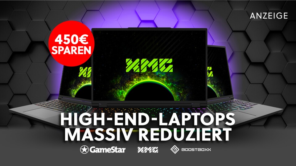 Teaserbild für Massiv sparen auf High-End-Laptops vom XMG mit bis zu 450€ Rabatt [Anzeige]