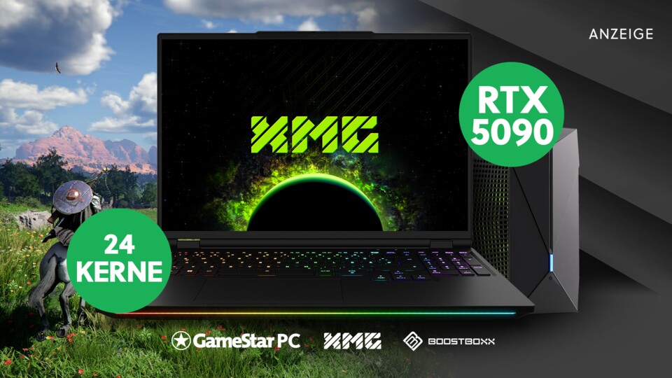 Mehr High End geht nicht – Mit RTX 5090 und schneller Intel-CPU erlebt ihr Crimson Desert mit bestmöglicher mobiler Grafikpower.