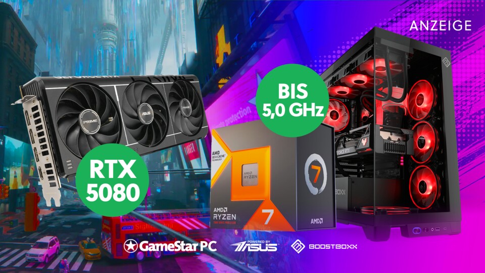 Mit jeder Menge Power für Pragmatas Pathtracing ist der GameStar PC NEON X bestens für atemberaubendes 4K geeignet.