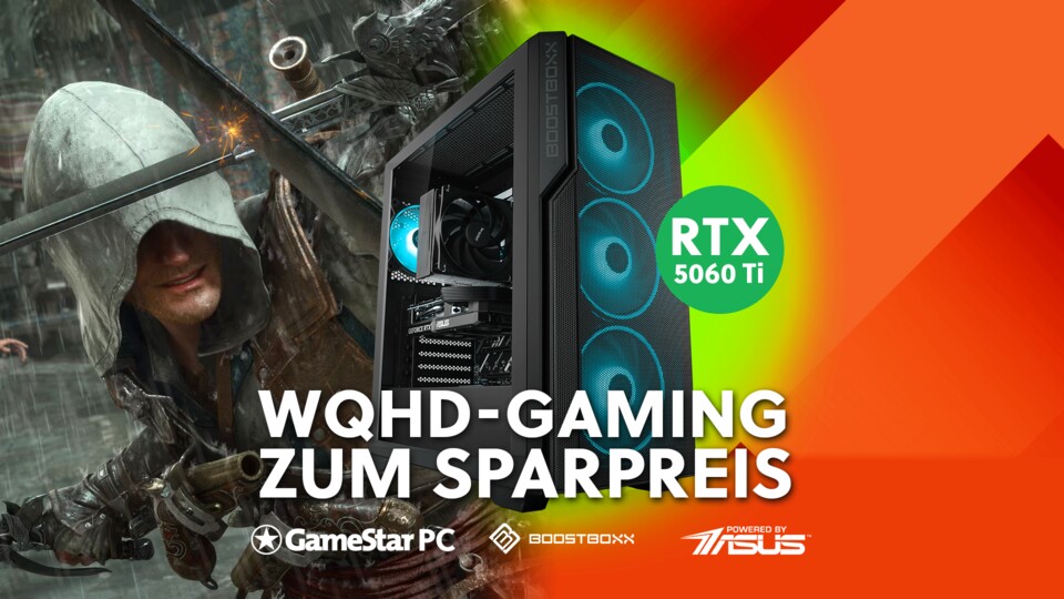 Eine RTX 5060 Ti mit 16 GB VRAM, 32 GB DDR5-RAM und ein schneller Ryzen-Sechskerner – zu dem Preis ein Spitzendeal!