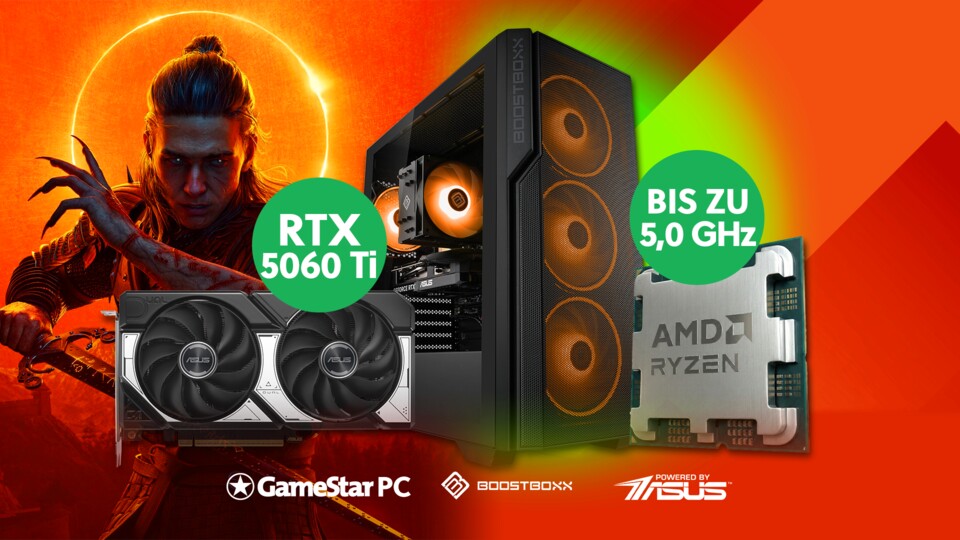 Dank der RTX 5060 Ti mit satten 16 GB VRAM seid ihr bestens für hohe Details im Rollenspiel gewappnet.