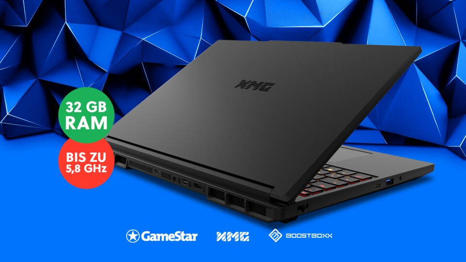 Wo andere Laptop-Hersteller drosseln, gibt XMG richtig Gas: Dank der effektiven Kühlung läuft die RTX 5070 Ti hier mit ihrer maximalen TGP von 115 Watt – und boostet sogar darüber hinaus!