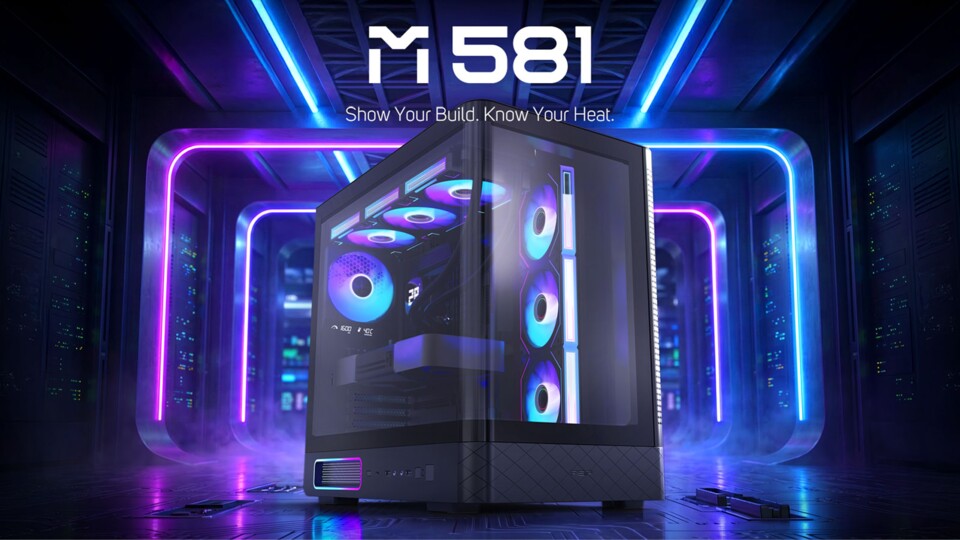 Das FSP M581-BA begeistert mit schicker ARGB-Beleuchtung, stylishem Design und smarten Features.
