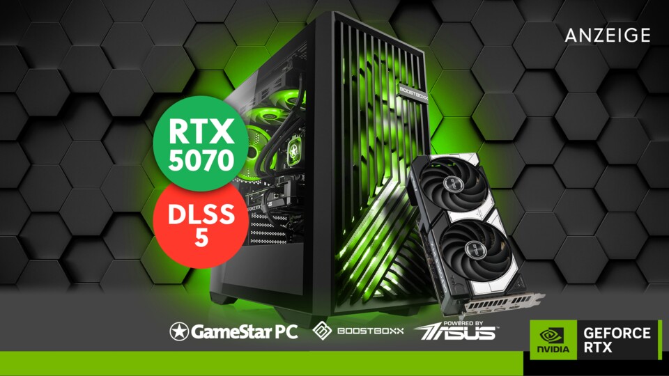 Der WQHD-Sweetspot: Die GeForce RTX 5070 liefert knackscharfe Optik und hohe Frameraten weit unter der 2.000-Euro-Marke.