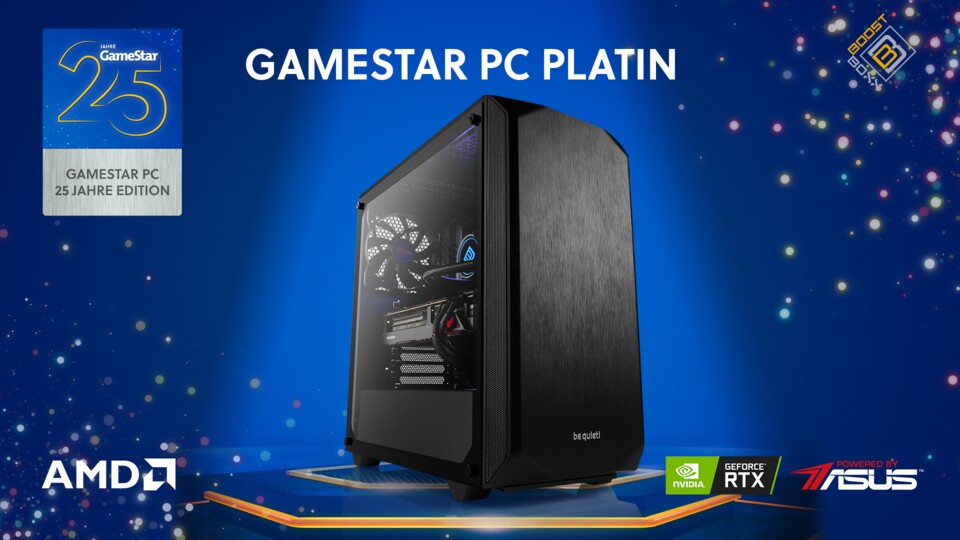 Unsere Platin Edition lässt keine Wünsche offen! Kein anderer GameStar-PC bietet so viel Leistung unter 2000€.