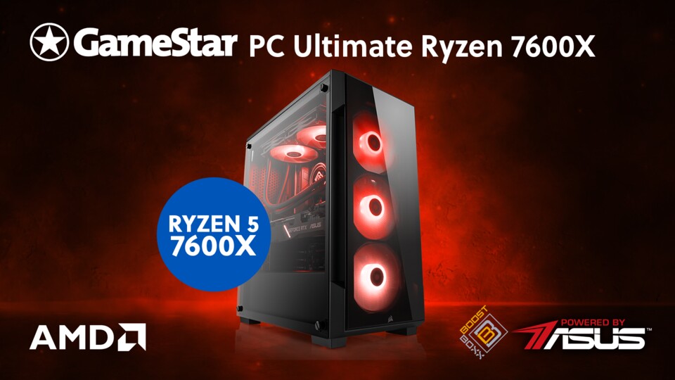 Mit unserem günstigsten Gaming-PC mit neuer Ryzen-7-CPU spielt ihr alle Spiele bei maximalen Details in 4K.