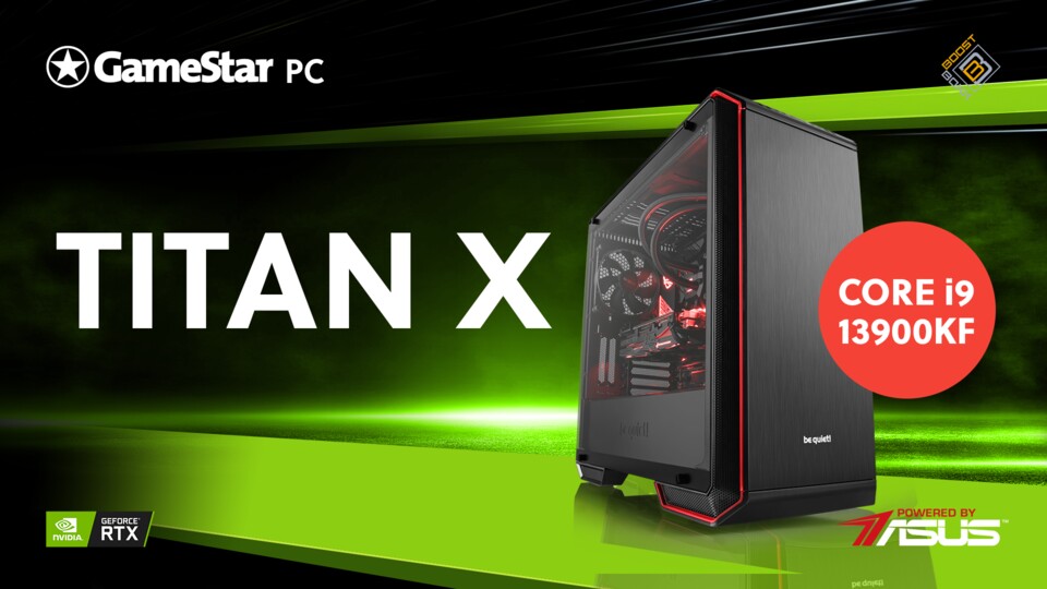 Einen PC möchten wir besonders hervorheben. Der TITAN X ist unser Highlight unter den RTX 4080er PCs.